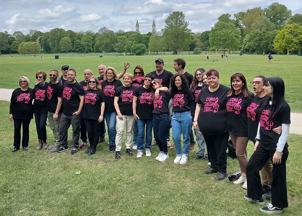 Der Coro San Martino im Englischen Garten